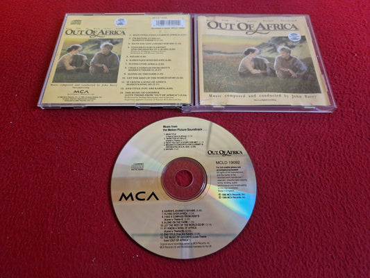OUT OF AFRICA MUSIC FROM THE MOTION PICTURE SOUNDTRACK CD
