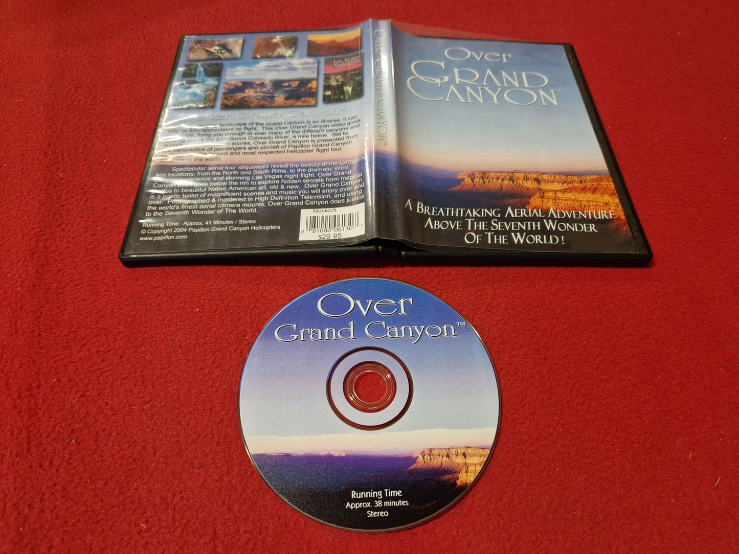 OVER GRAND CANYON till DVD