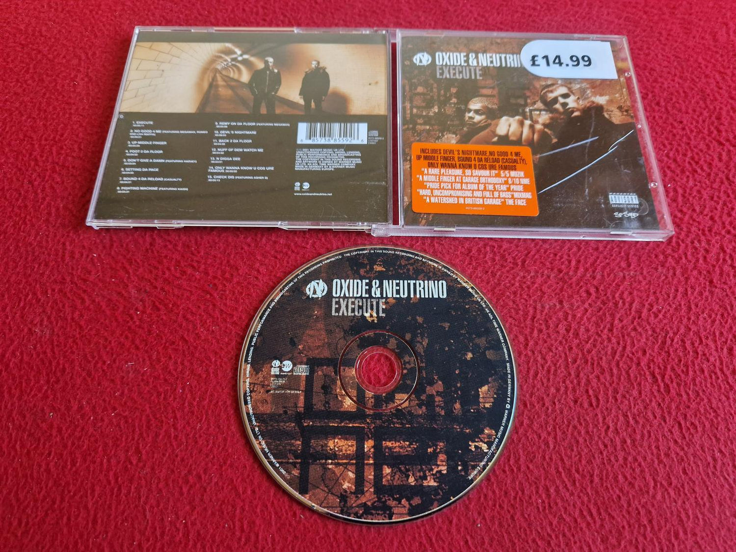 OXIDE & NEUTRINO EXECUTE CD