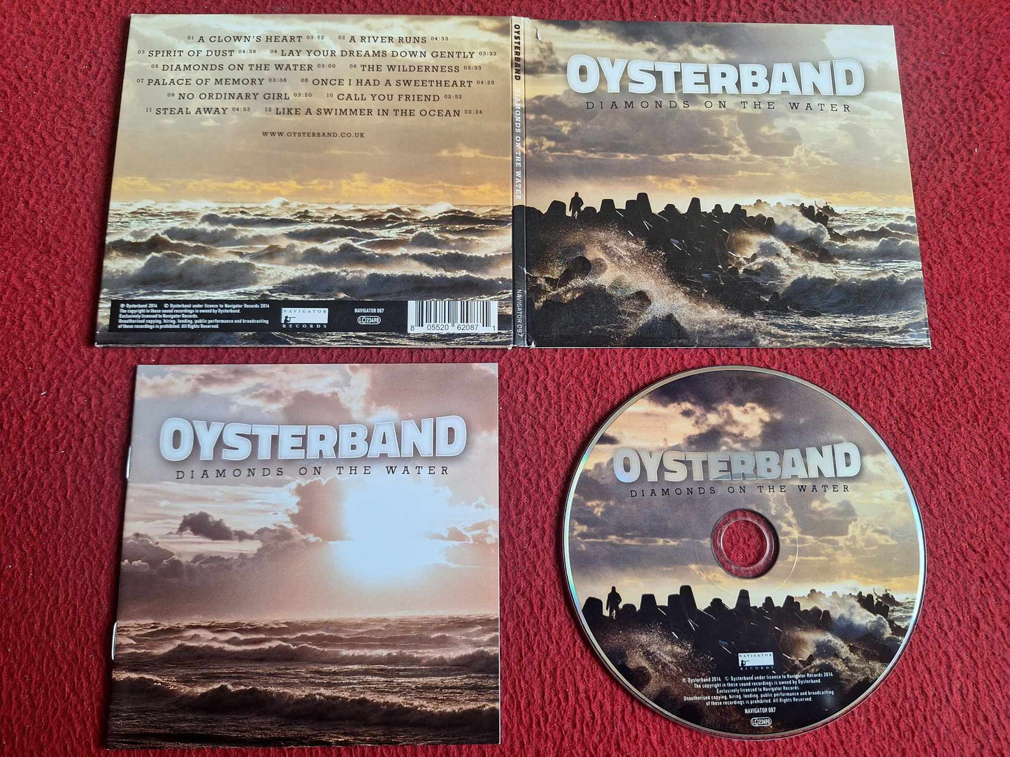 OYSTERBAND DIAMONDS ON THE WATER CD