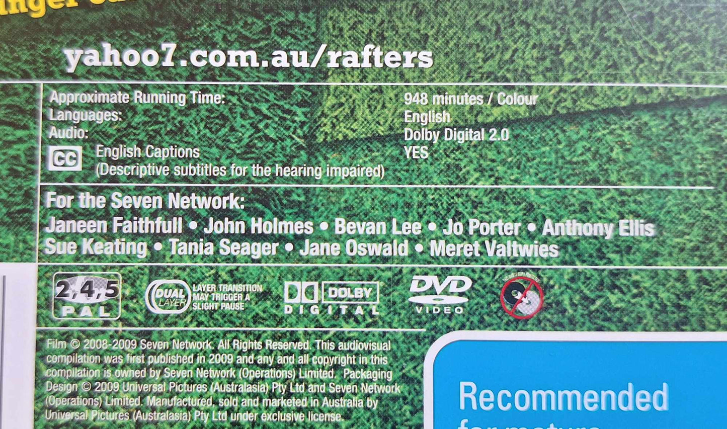 PACKED TO THE RAFTERS SEASON 1 BOX DVD