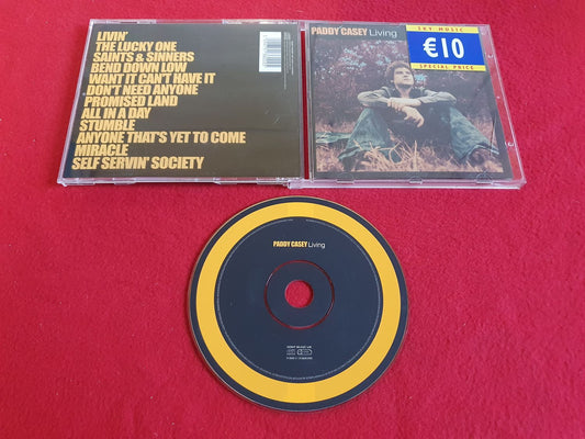 PADDY CASEY LIVING till CD