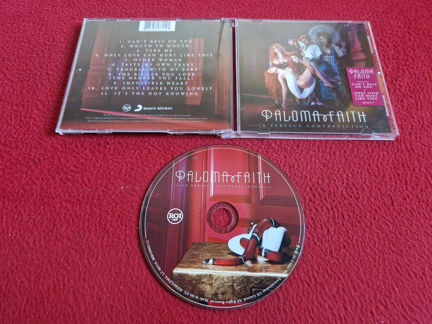 PALOMA FAITH A PERFECT CONTRADICTION CD