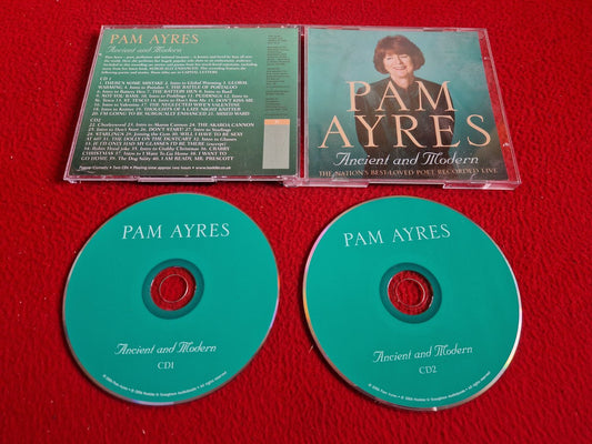PAM AYRES ANCIENT AND MODERN THE NATION'S BEST-LOVED POET RECORDED LIVE CD