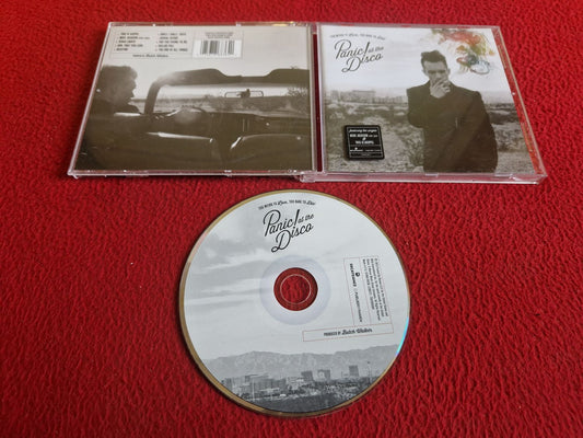 PANIC! AT THE DISCO TOO WEIRD TO LIVE, TOO RARE TO DIE!  CD