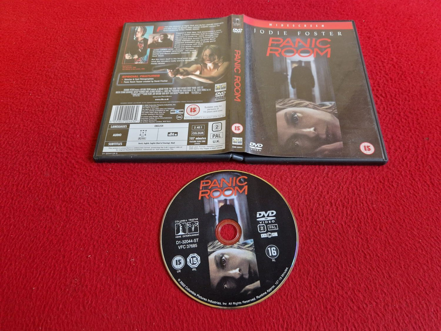 PANIC ROOM DVD