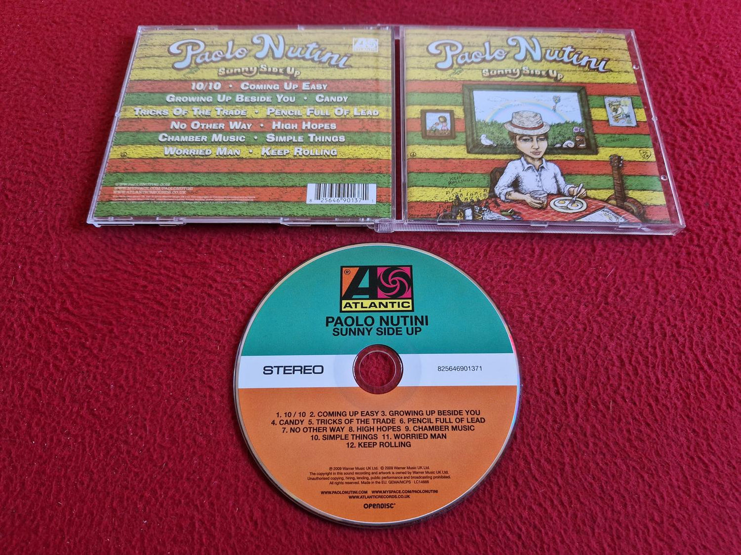 PAOLO NUTINI SUNNY SIDE UP CD