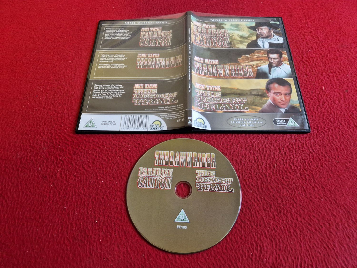 PARADISE CANYON / THE DAWN RIDER / THE DESERT TRAIL DVD