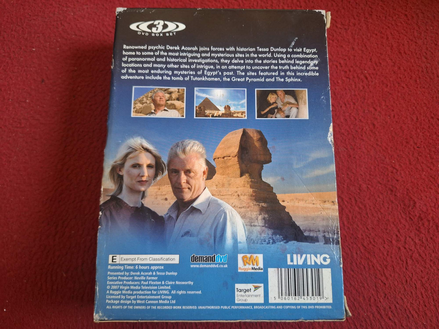 PARANORMAL EGYPT BOX DVD