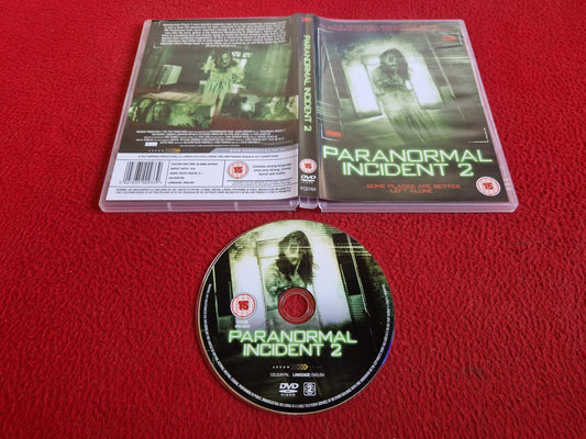 PARANORMAL INCIDENT 2 DVD