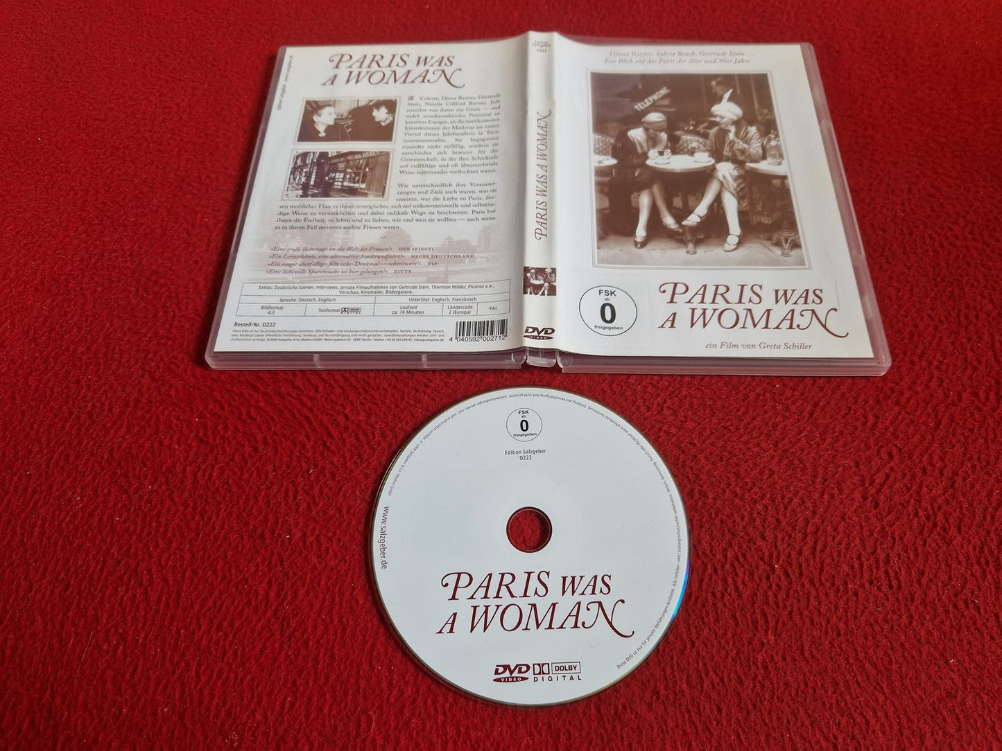 PARIS WAS A WOMAN DVD