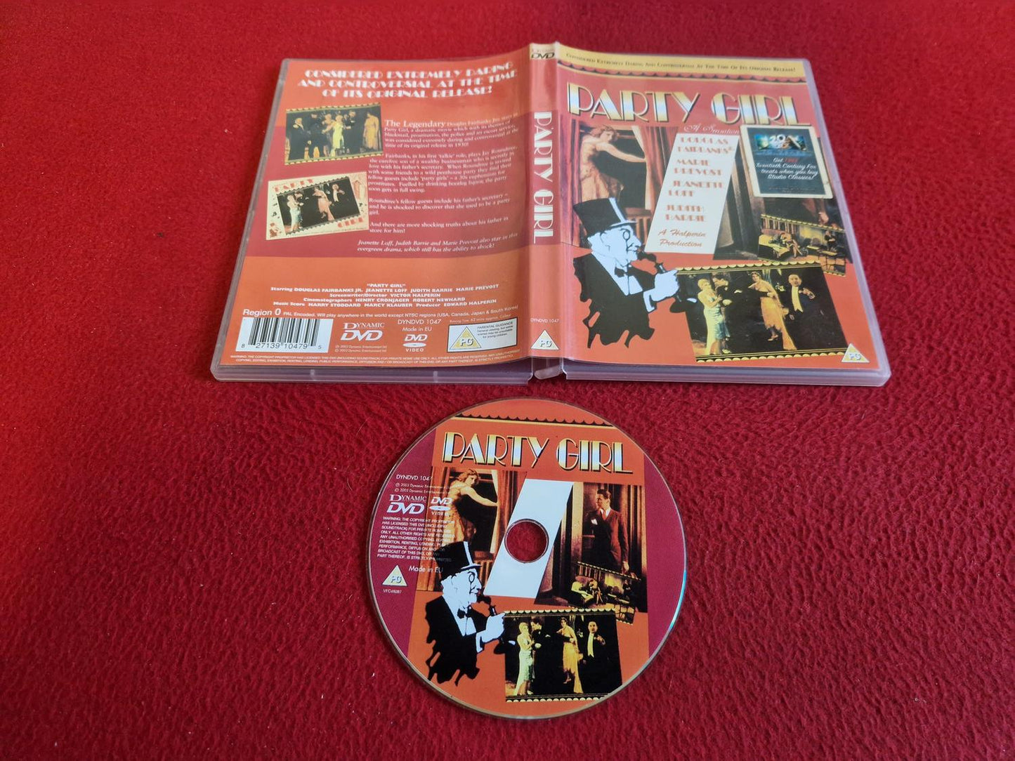 PARTY GIRL DVD