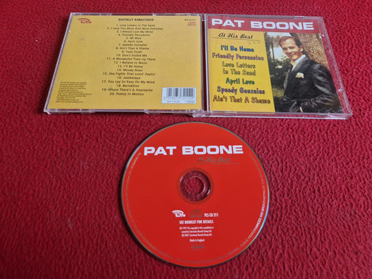 PAT BOONE AT HIS BEST CD