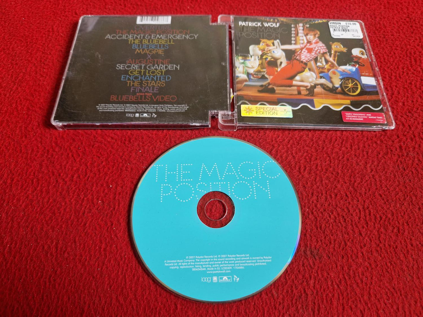 PATRICK WOLF THE MAGIC POSITION CD