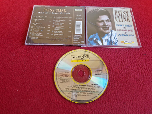 PATSY CLINE DON'T EVER LEAVE ME AGAIN CD