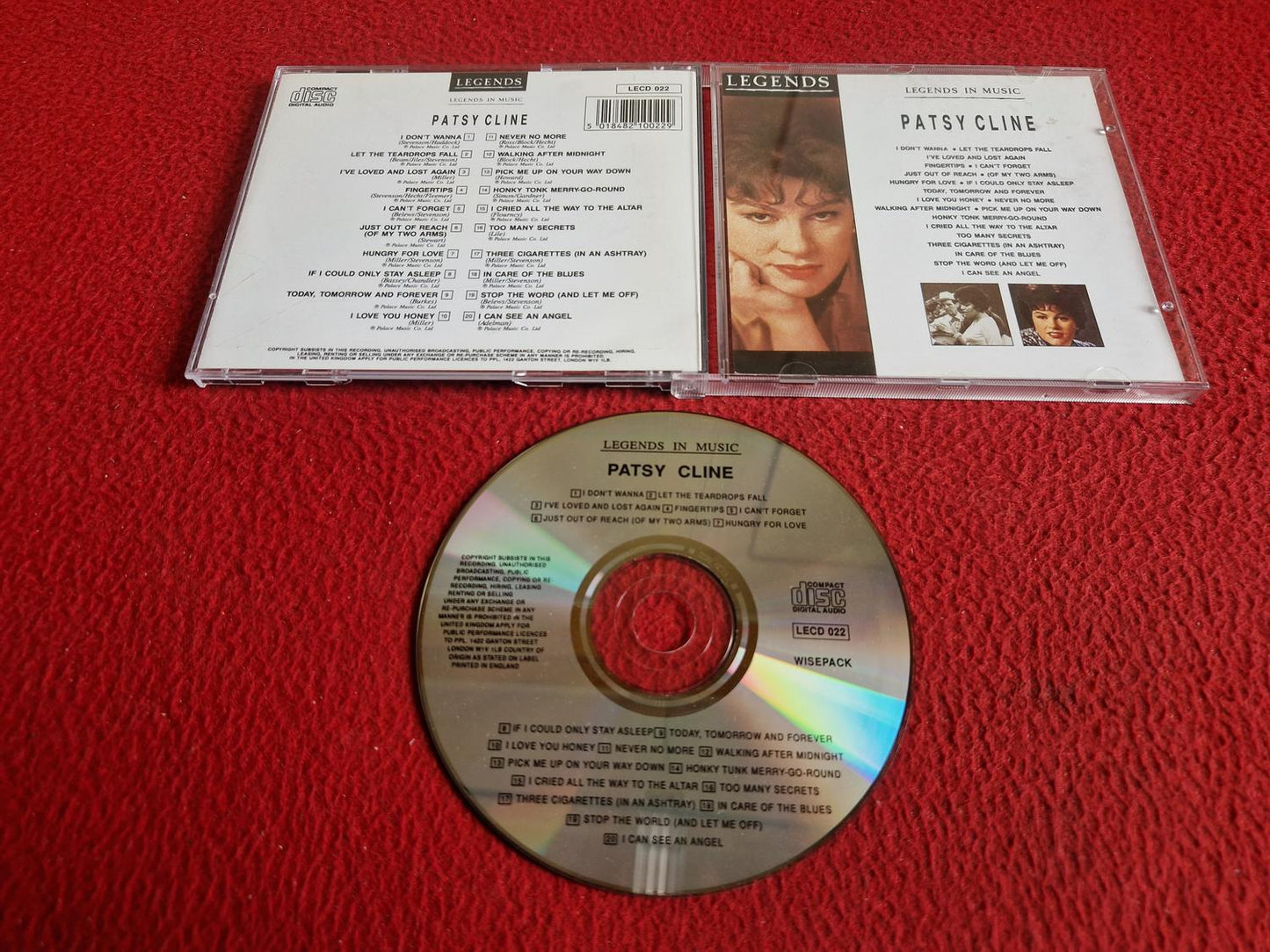 PATSY CLINE [LEGENDS IN MUSIC] CD