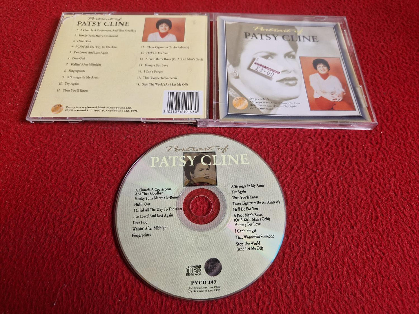 PATSY CLINE PORTRAIT OF CD
