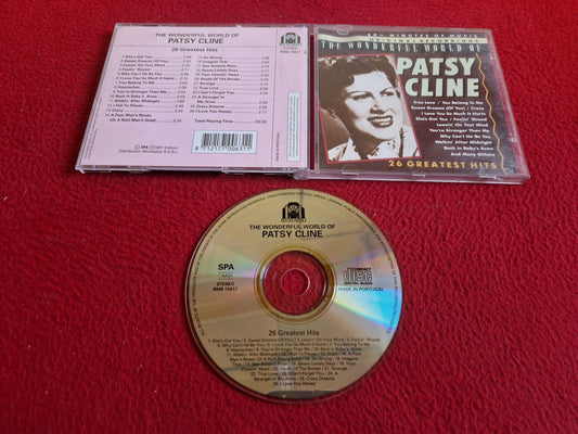 PATSY CLINE – THE WONDERFUL WORLD OF PATSY CLINE - 26 GREATEST HITS CD