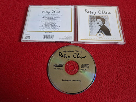 PATSY CLINE UNFORGETTABLE CLASSICS CD