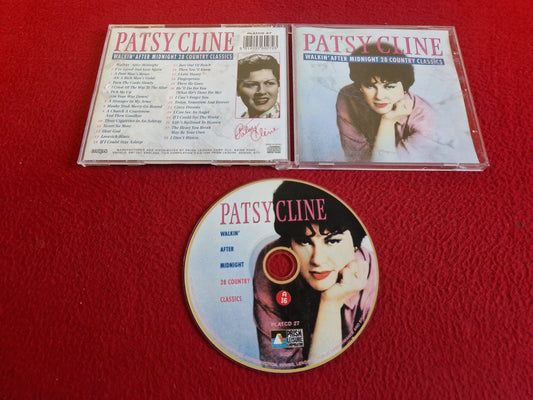 PATSY CLINE WALKIN' AFTER MIDNIGHT 28 COUNTRY CLASSICS CD