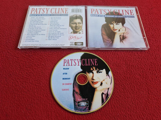 PATSY CLINE WALKIN' AFTER MIDNIGHT 28 COUNTRY CLASSICS CD