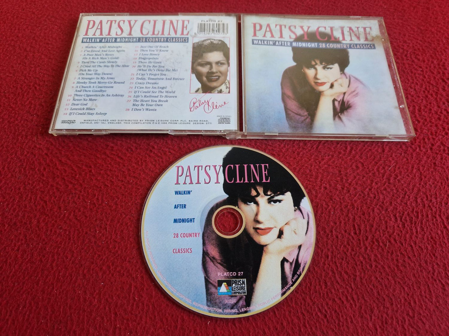 PATSY CLINE WALKIN AFTER MIDNIGHT CD