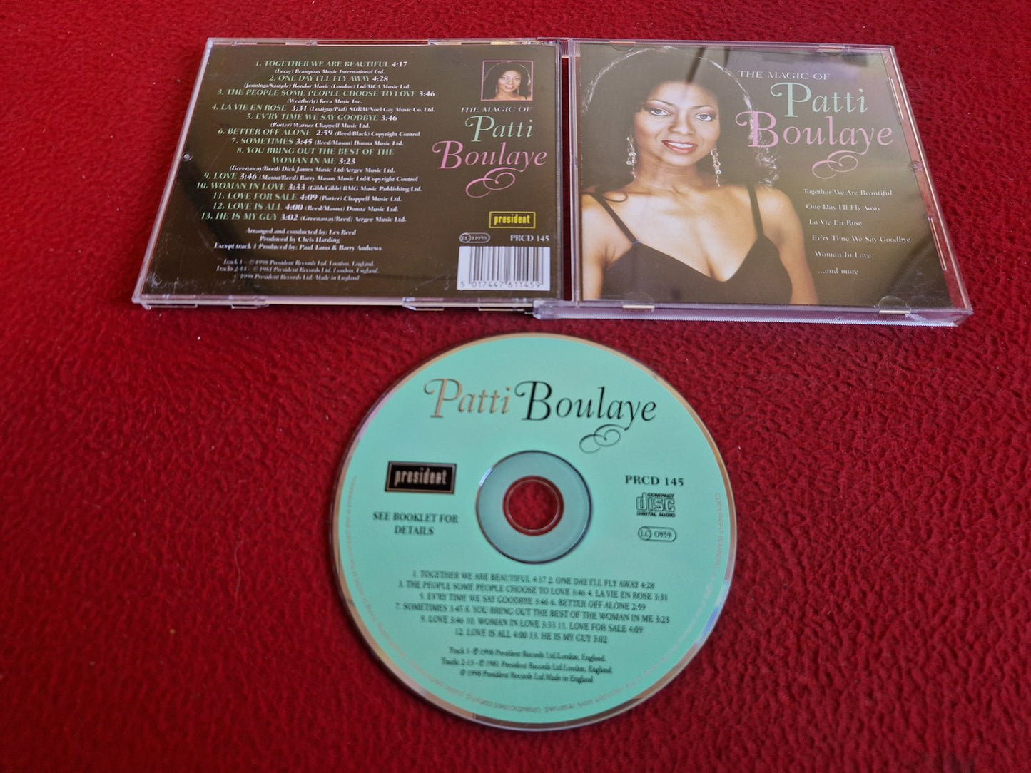 PATTI BOULAYE THE MAGIC OF CD