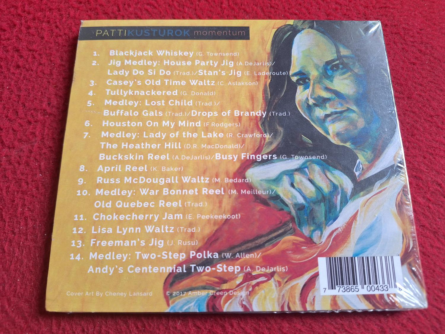 PATTI KUSTUROK MOMENTUM [ OÖPPNAD ] CD