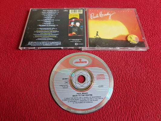 PAUL BRADY BACK TO THE CENTRE CD