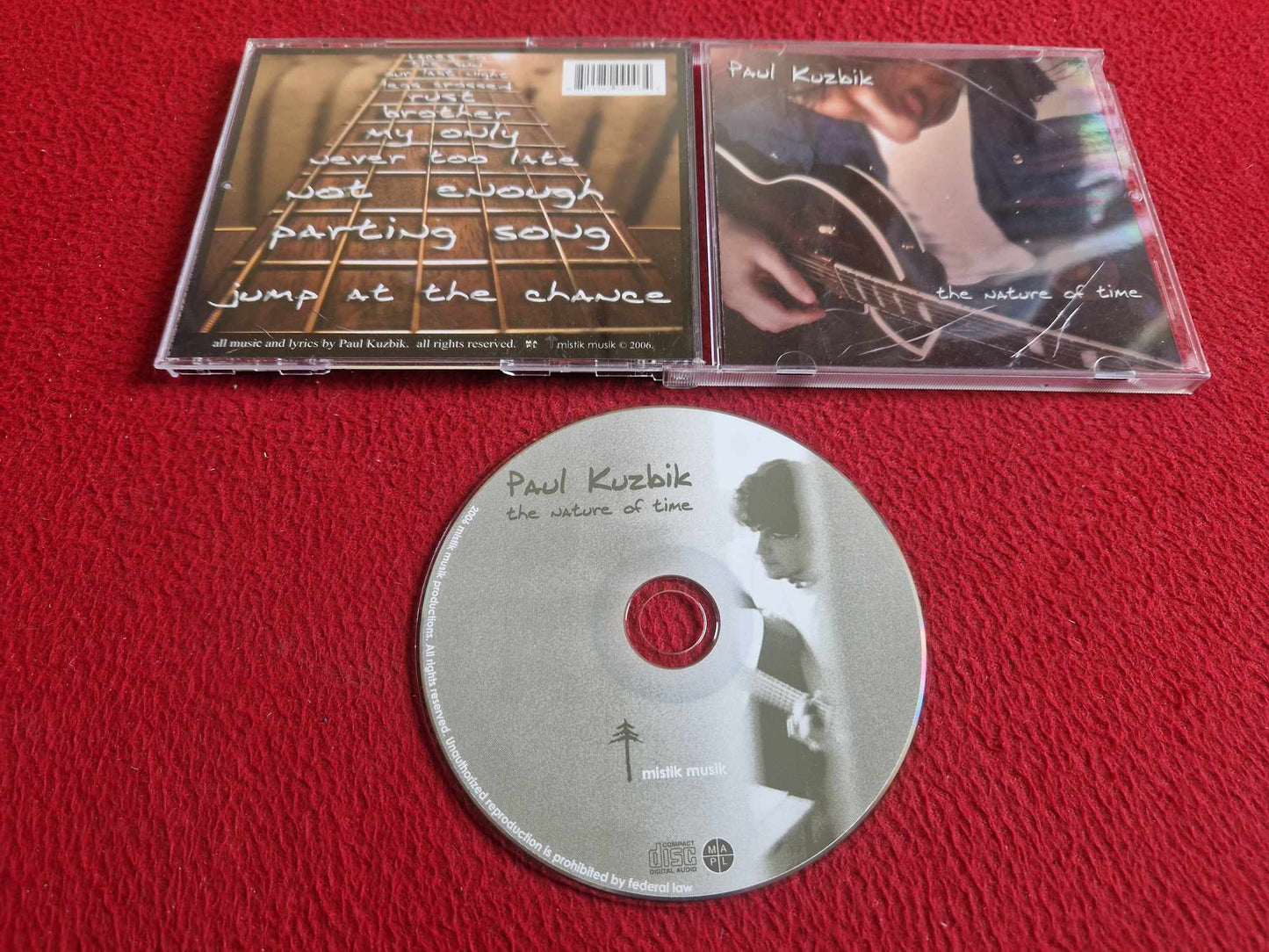 PAUL KUZBIK THE NATURE OF TIME CD