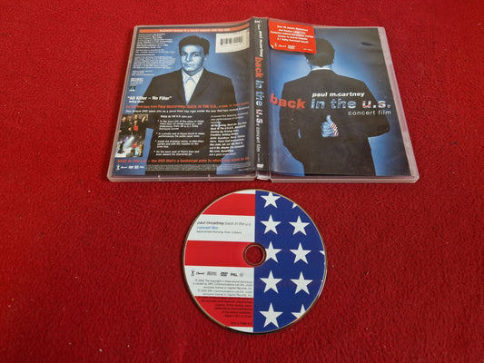 PAUL MCCARTNEY BACK IN THE U.S. CONCERT FILM DVD