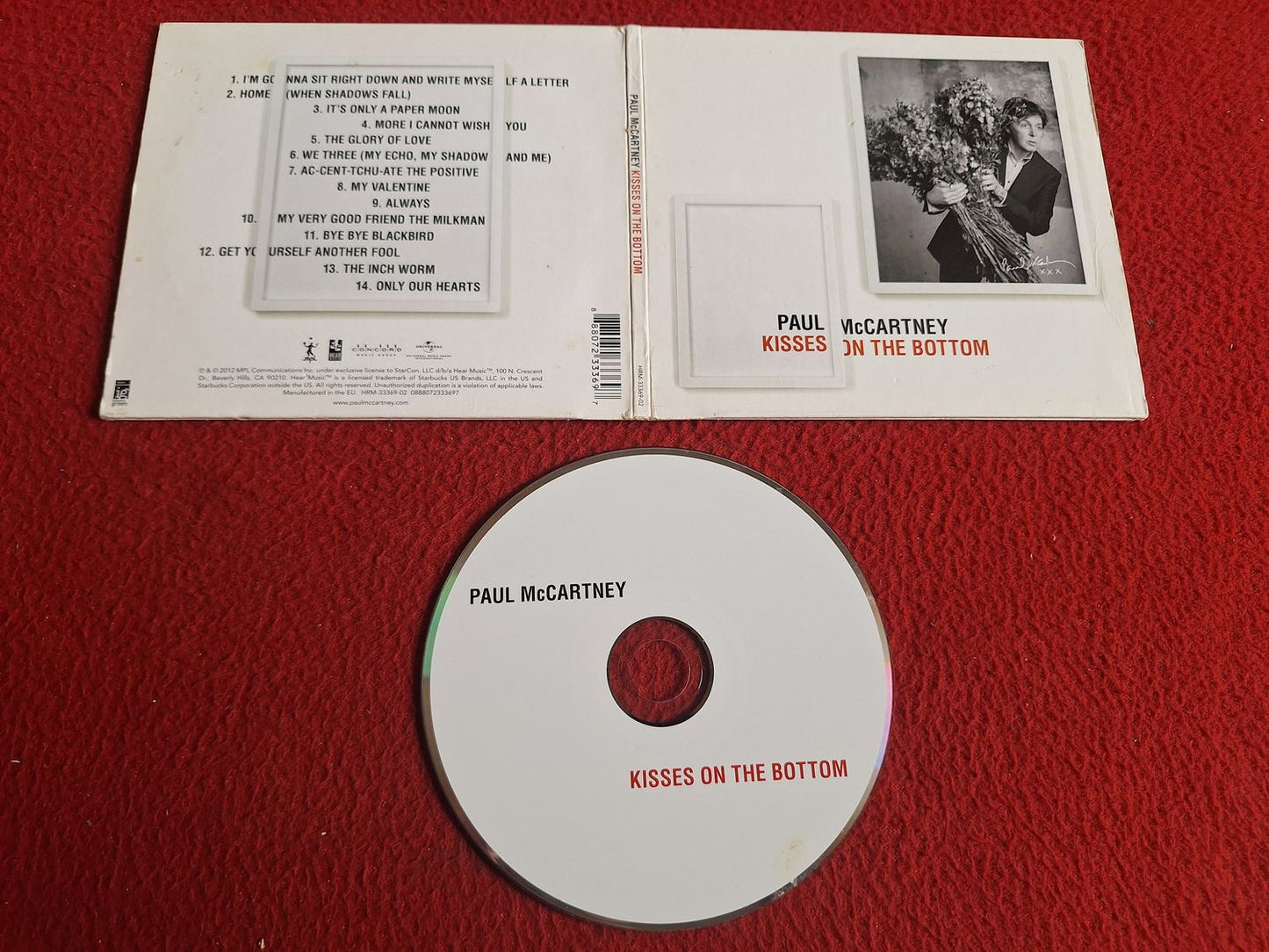 PAUL MCCARTNEY KISSES ON THE BOTTOM CD