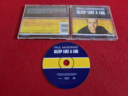 PAUL MCKENNA'S SLEEP LIKE A LOG CD