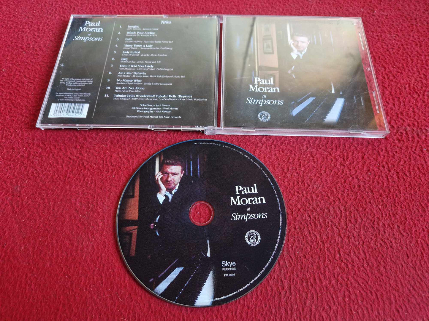 PAUL MORAN AT SIMPSONS CD