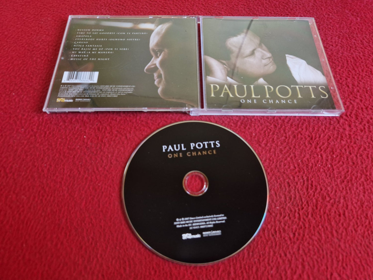 PAUL POTTS ONE CHANCE CD