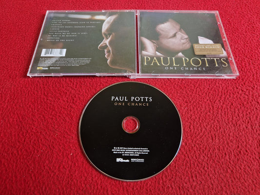 PAUL POTTS ONE CHANCE CD
