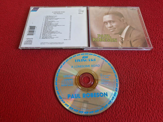 PAUL ROBESON A LONESOME ROAD CD
