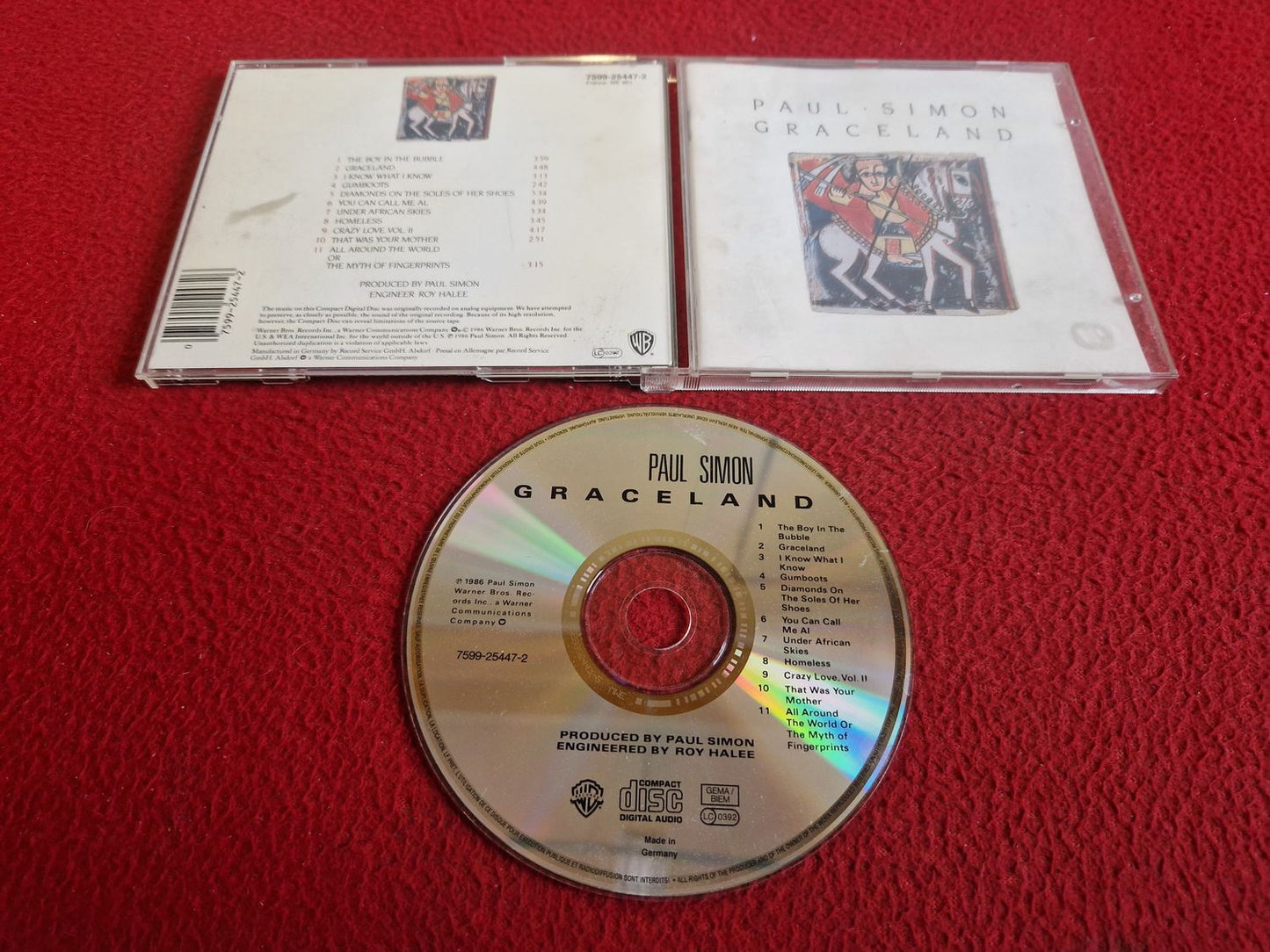 PAUL SIMON GRACELAND CD