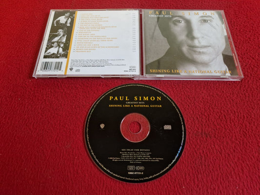 PAUL SIMON SHINING LIKE A NATIONAL GUITAR GREATEST HITS CD