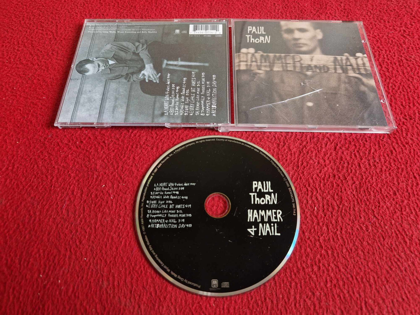 PAUL THORN HAMMER & NAIL CD