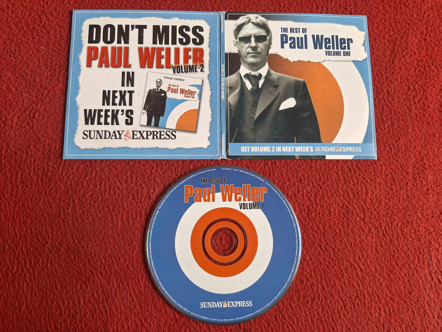 PAUL WELLER THE BEST OF VOLUME ONE [ SUNDAY EXPRESS ] CD