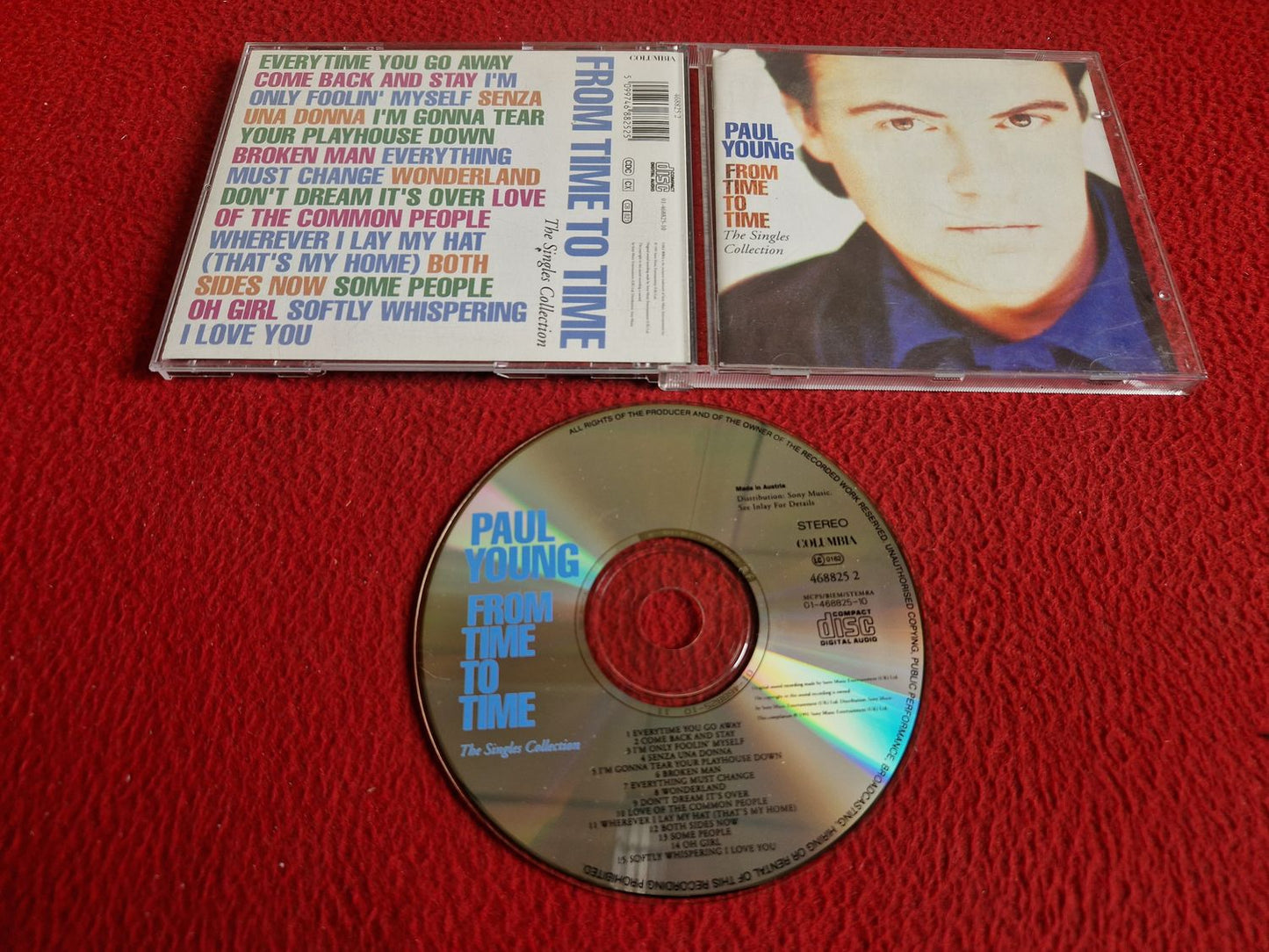 PAUL YOUNG FROM TIME TO TIME CD