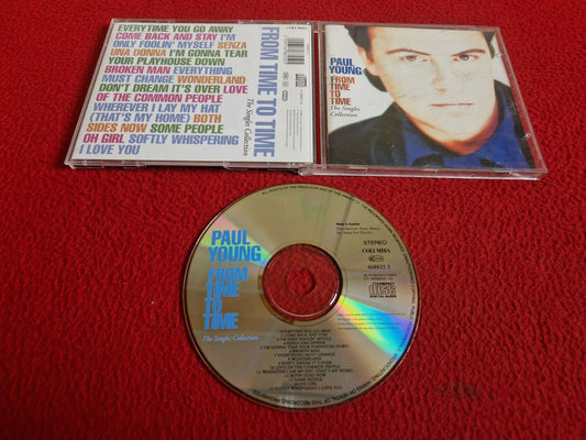 PAUL YOUNG FROM TIME TO TIME THE SINGLES COLLECTION CD