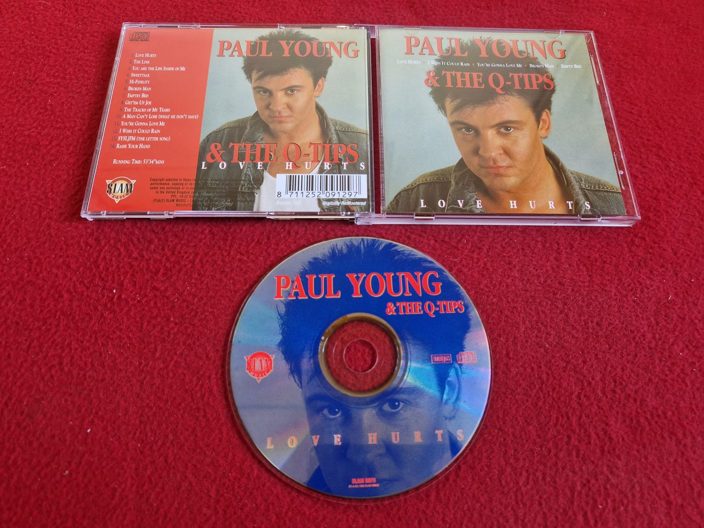 PAUL YOUNG & THE Q-TIPS LOVE HURTS till CD