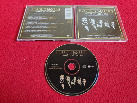 PAVAROTTI / CARRERAS / CALLAS / DOMINGO / LANZA FOUR TENORS AND A DIVA CD