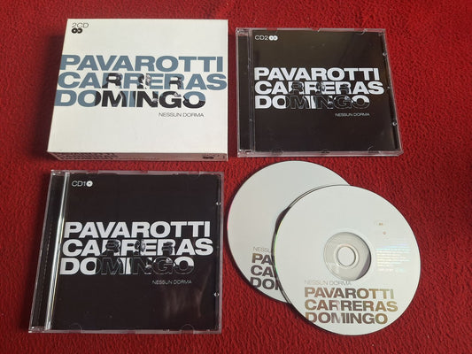 PAVAROTTI CARRERAS DOMINGO NESSUN DORMA CD BOX