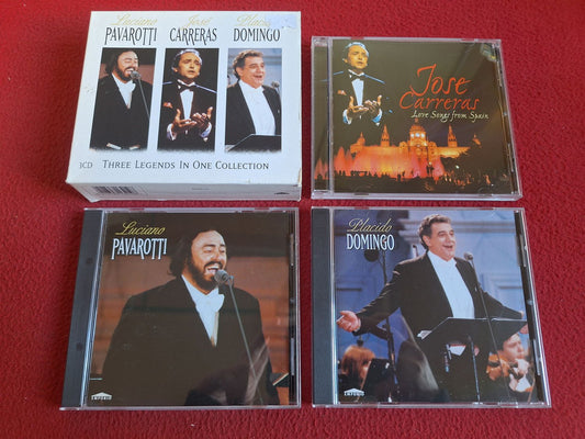 PAVAROTTI / CARRERAS / DOMINGO THREE LEGENDS IN ONE COLLECTION CD BOX