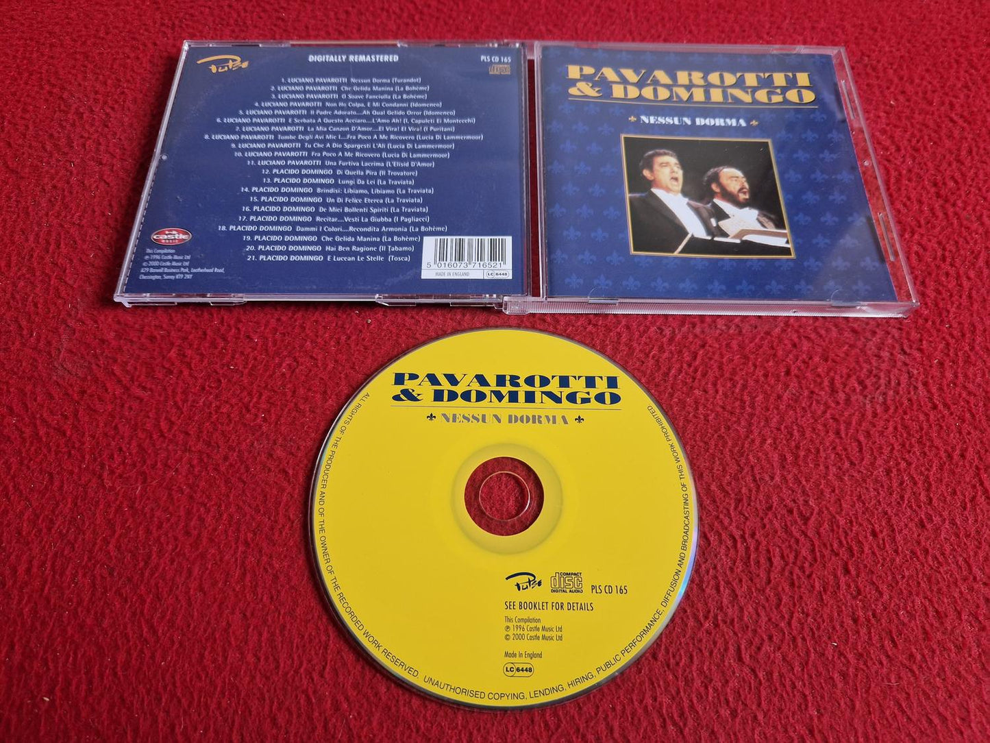 PAVAROTTI & DOMINGO NESSUN DERMO CD