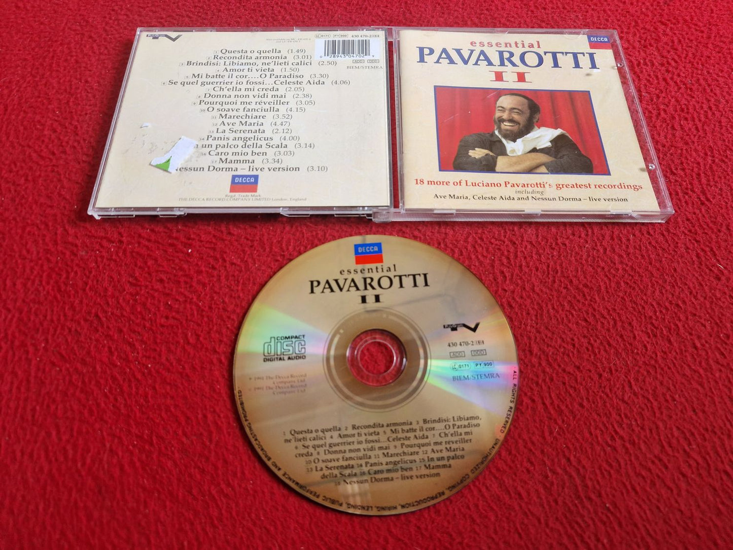 PAVAROTTI ESSENTIAL II CD