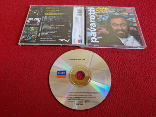 PAVAROTTI IN HYDE PARK CD